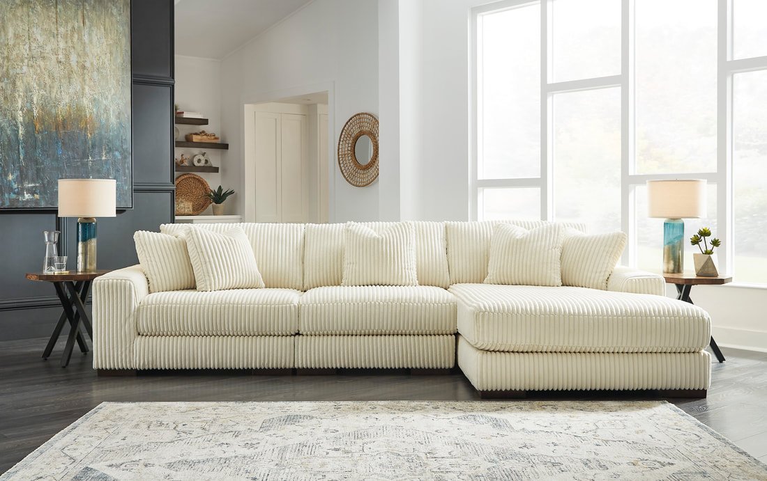 Ashley 211 - 3PC Sectional (2 COLORS) (RAF/LAF)