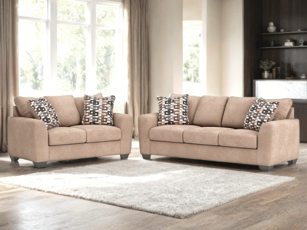 Ashley 302-04 Sofa & Loveseat Set