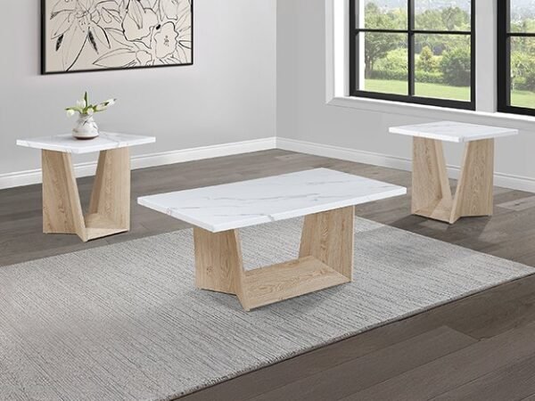 4226WO-SET ADEA 3PK CKTL SET WHITE OAK