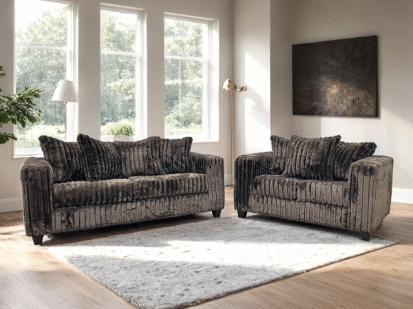 510 Chocolate - Sofa & Loveseat Set