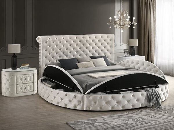 5202IV BRIGITTE BED FRAME IVORY