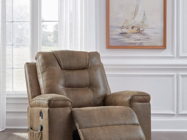 Ashley 6560425 - Large Rocker Recliner (Heat/Massage)