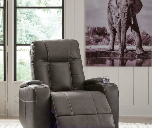 Ashley 6620513 - Power Recliner (LED / USB Port)