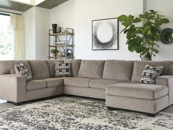 Ashley 807-02 Sectional (Platinum)