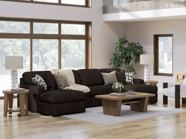 Ashley 981-04 3PC Double Chaise Sectional