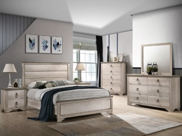 SETB3050 PATTERSON PANEL BEDROOM GROUP