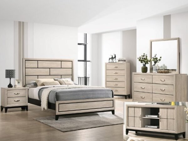 SETB4630 AKERSON BEDROOM DRIFT WOOD
