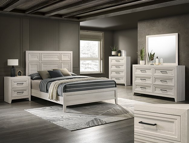 SETB6600 LORRAINE BEDROOM GROUP