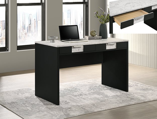 B6835-DESK RANGLEY WRITING DESK -BLACK