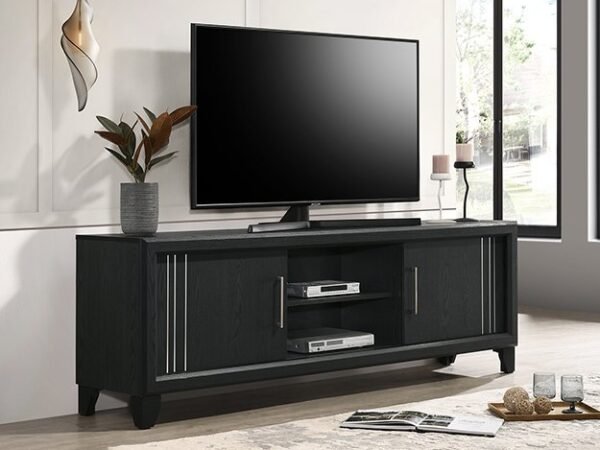 B9235-9 CHARLIE TV STAND- CHARCOAL