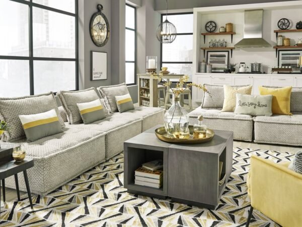 Happy Beige - Modular Accent Chair