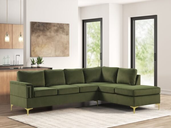 Vogue2 Olive Sectional