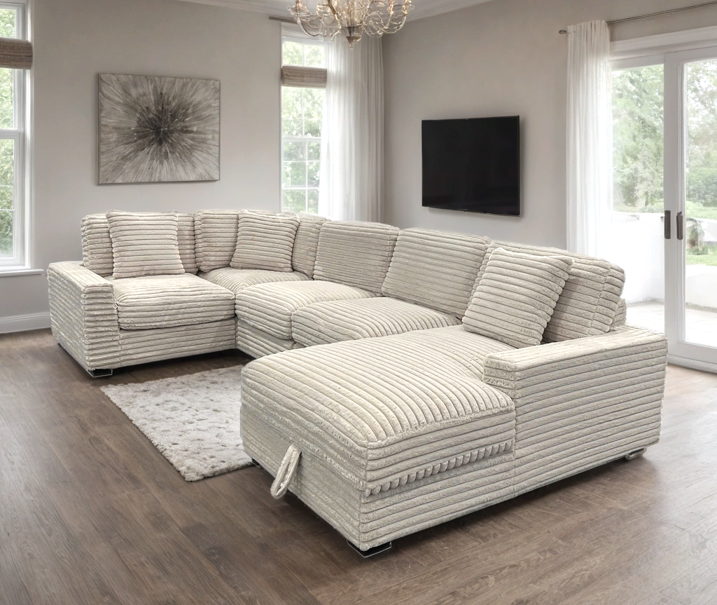ALISSON BEIGE - Modular Sectional