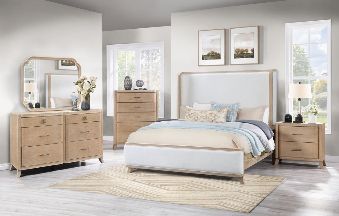 B1200 - 4pc or 5pc Bedroom Set - Queen, King