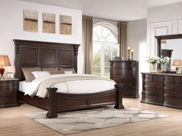 B2000 - 4pc or 5pc Bedroom Set - Queen, King
