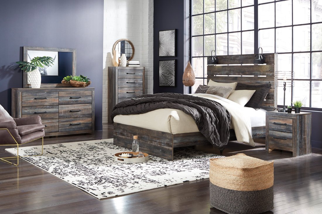 Ashley B211 - 4pc or 5pc Bedroom Set
