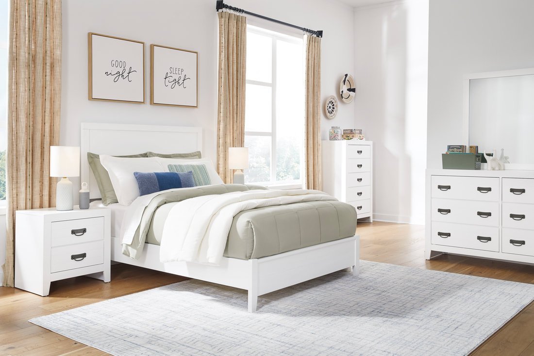 Ashley B427 - 4pc Twin Bedroom Set