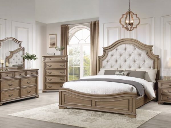 B6030 - 4pc Bedroom Set - Queen, King