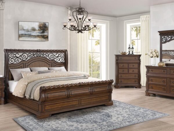 B7000 - 4pc or 5pc Bedroom Set - Queen, King