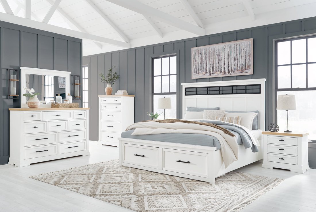B844 5PC Bedroom Set - Queen, King
