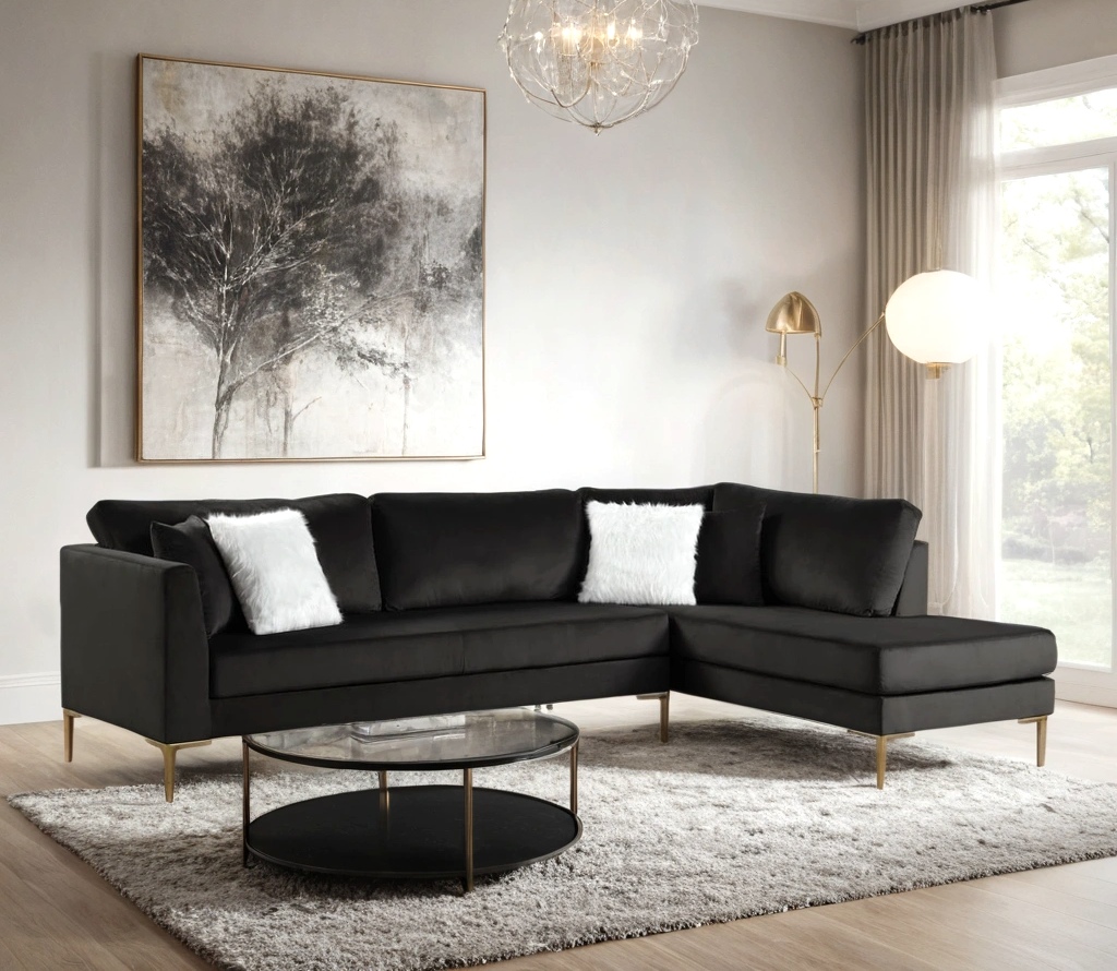 Catalina - Black Sectional