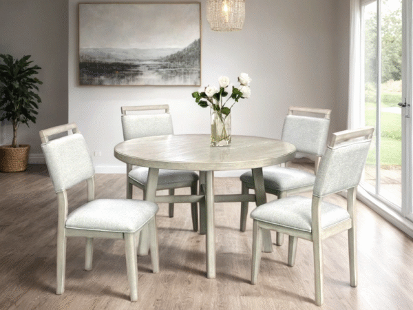 D2400 Dining Table + 4 Chair Set