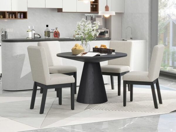D2600 Dining Table + 4 Chair Set