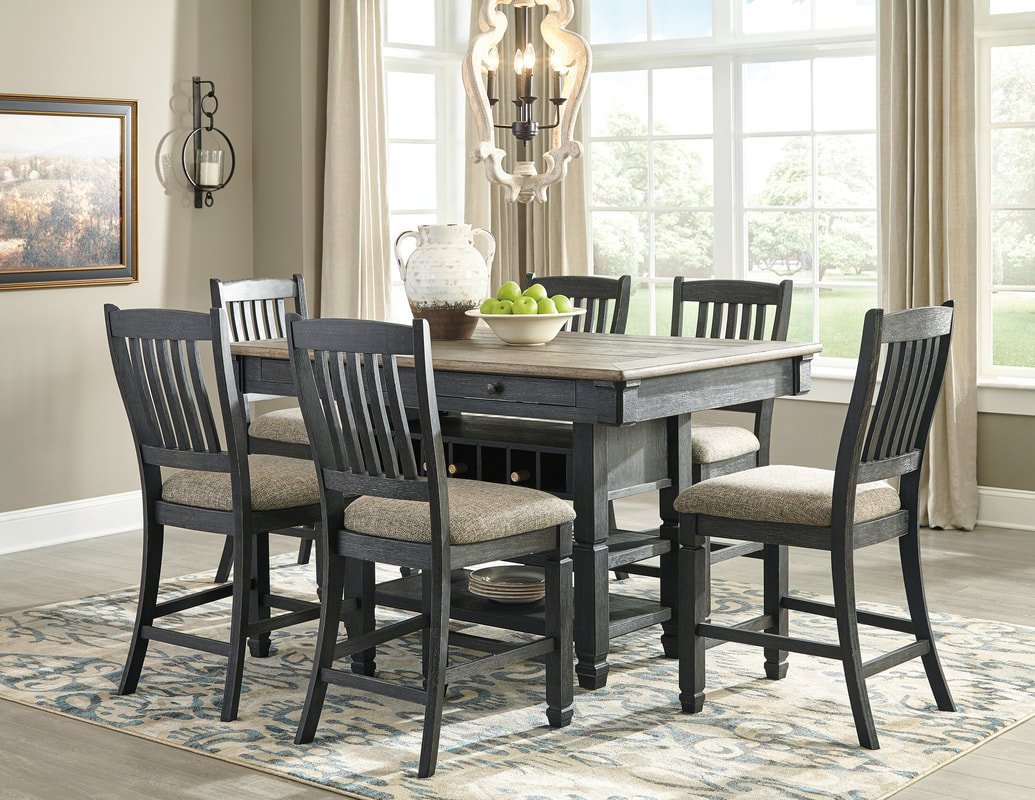 D736-32 Ashley 7PC Dining Set