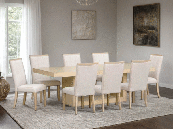 D903 - Dining Table + 8 Chair Set