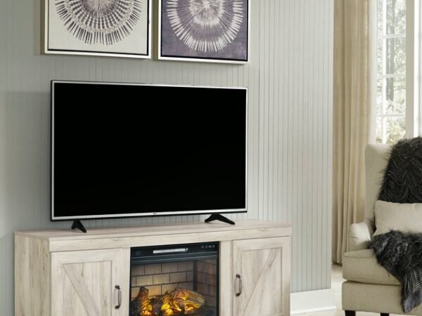 EW0331-268 - TV Stand w/Fireplace 60"L