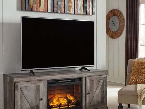 EW0440-268 - TV Stand w/Fireplace 60"L