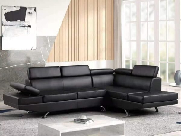 Moderno - Sectional (Black)