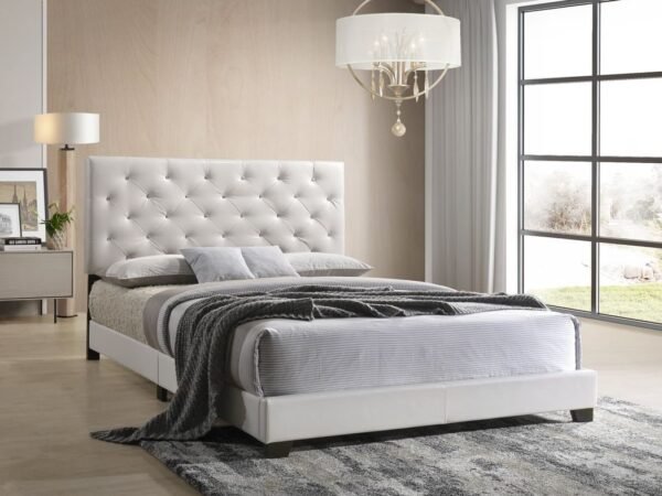 HH20188 - White Platform - Twin, Full, Queen