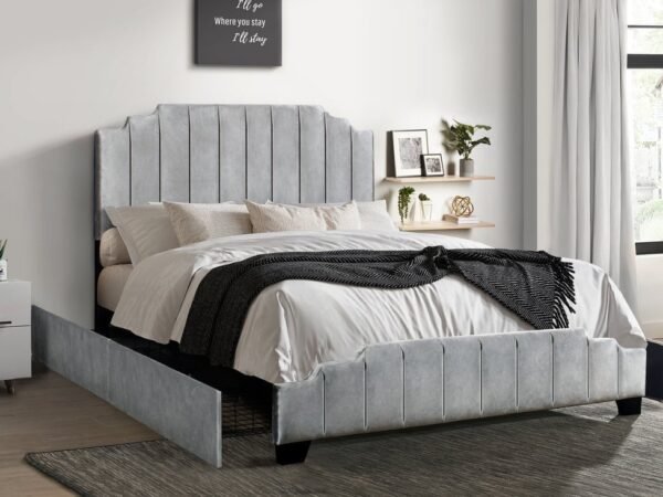 HH970 Platform Bed - Full, Queen, King