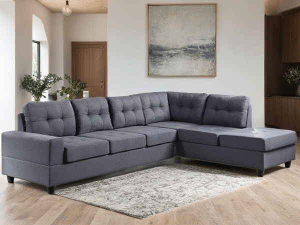 James Grey Reversible Sectional