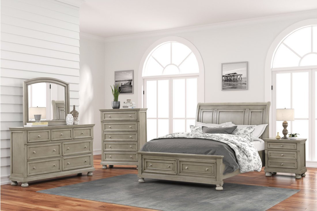 Magnolia20 4pc or 5pc Bedroom Set - Queen, King