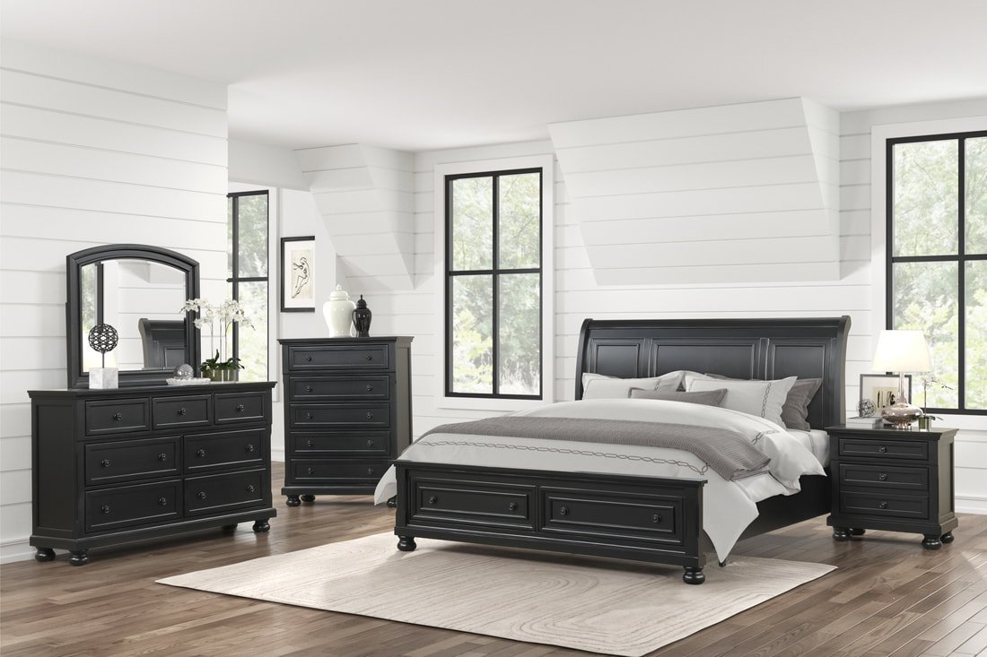 Magnolia30 4pc or 5pc Bedroom Set - Queen, King