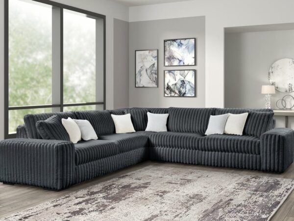 MARSHMALLOW Charcoal OVERSIZED Sectional