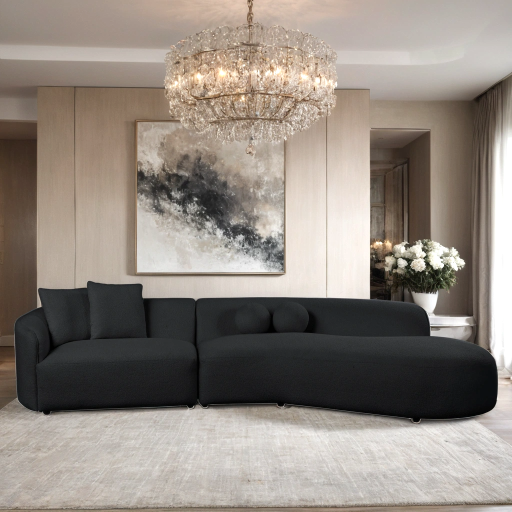 MIA Black Sectional