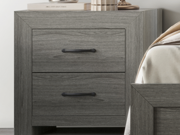 Moonlight Gray Nightstand (1 LEFT)
