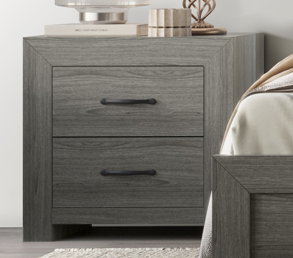 Moonlight Gray Nightstand (1 LEFT)