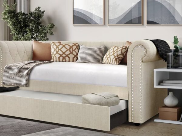 Oakmont Beige - Daybed with Trundle
