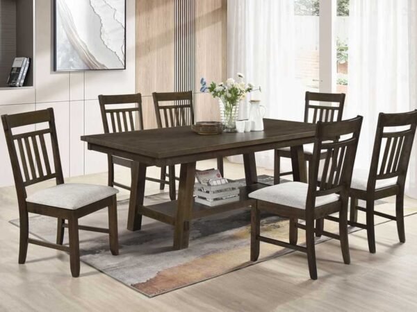 D360 - Dining Table & 6 Chairs Set