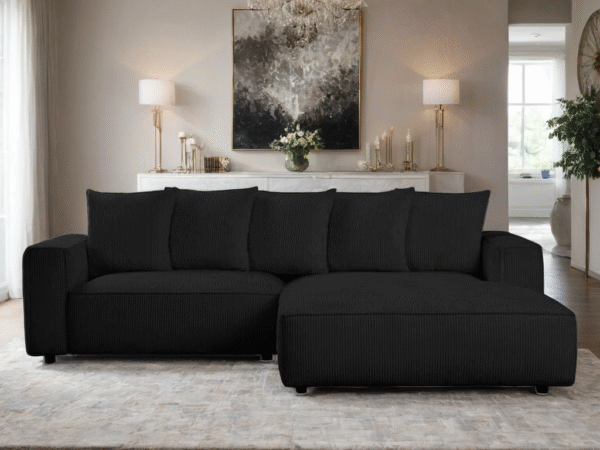 Romeo Black Sectional