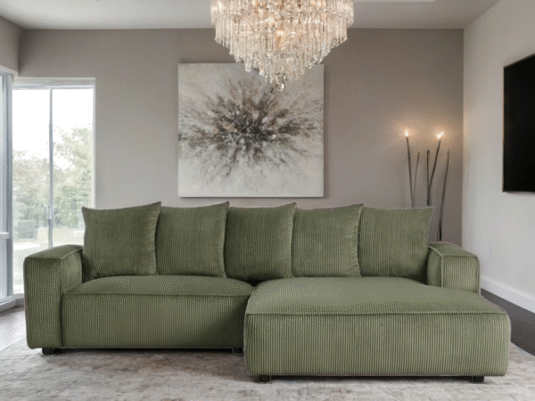 Romeo Olive Sectional