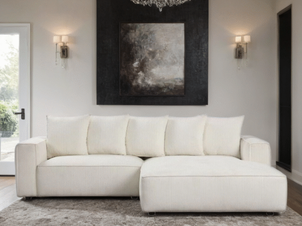Romeo White Sectional
