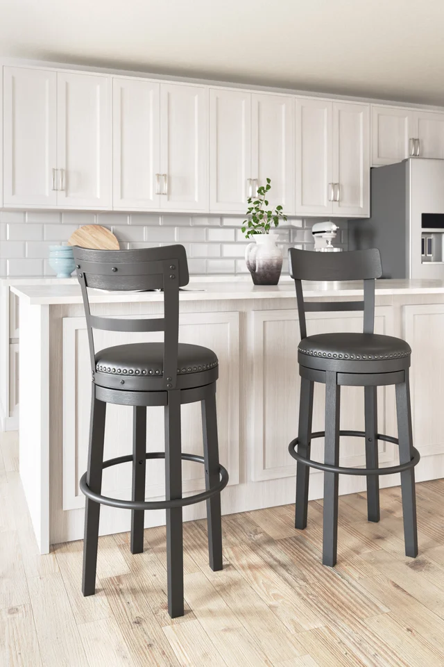 D546-630 - 30" BAR HEIGHT Swivel Barstool