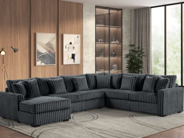 Solana Charcoal Sectional