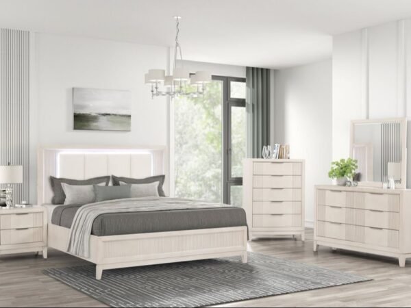 Uptown 4pc or 5pc Bedroom Set - Queen, King