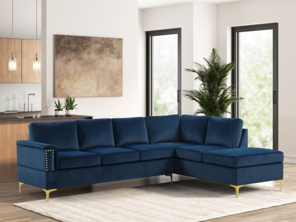 Vogue2 Navy Sectional